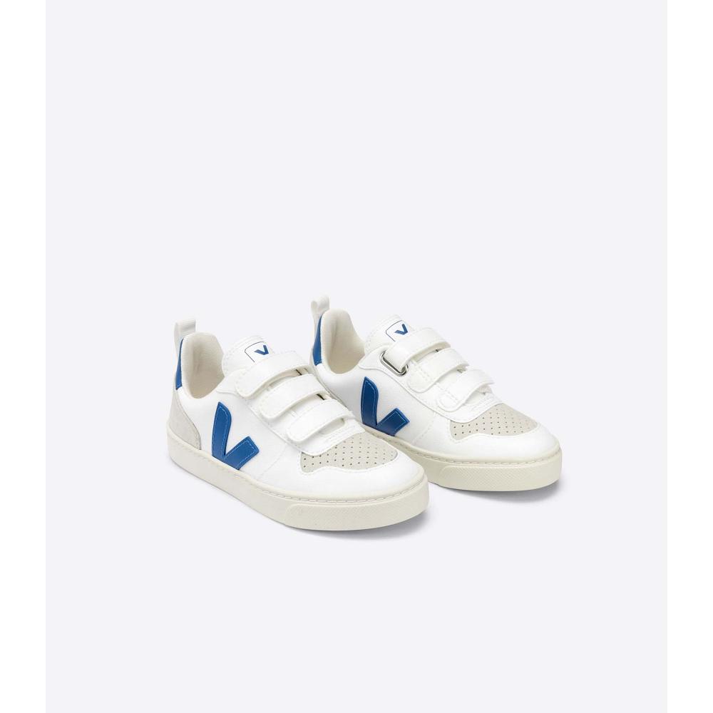 Veja V-10 CWL Tenisky Detske White/Blue | SK 855HAP